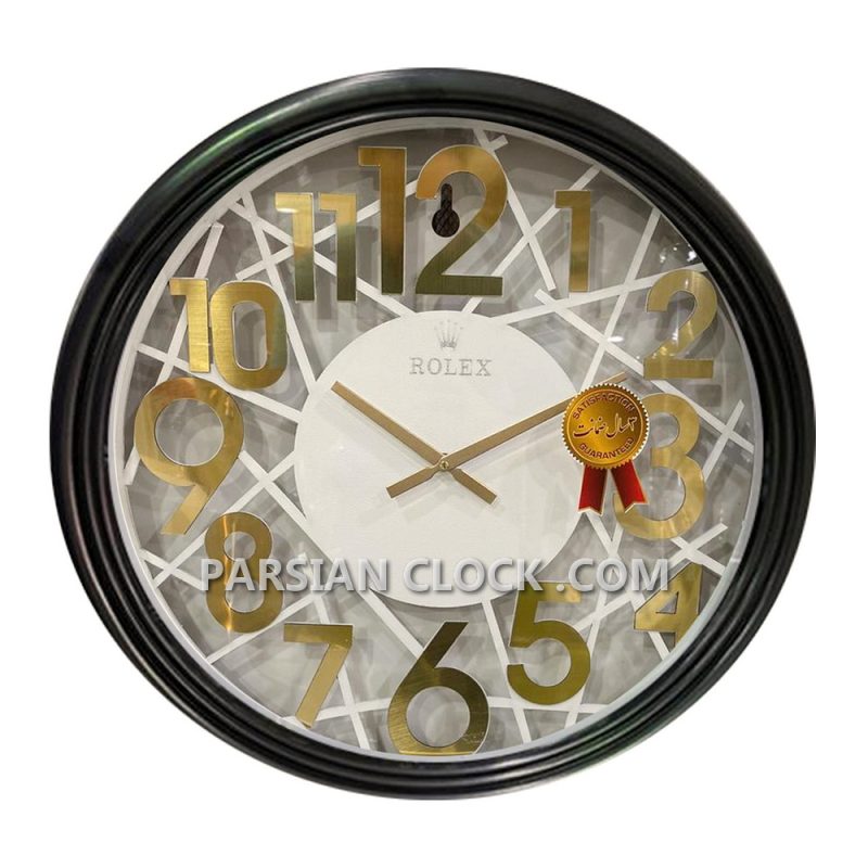 ساعت دیواری رولکس طرح لانه پرنده کد 703 (3)