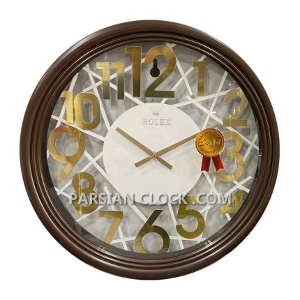 ساعت دیواری رولکس طرح لانه پرنده کد 703 (4)