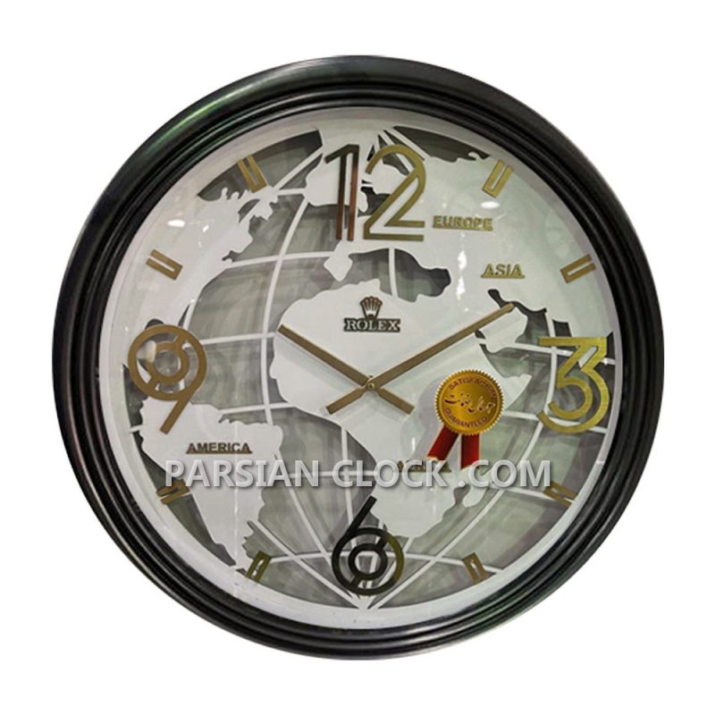 ساعت دیواری رولکس طرح نقش جهان کد 701 (1)