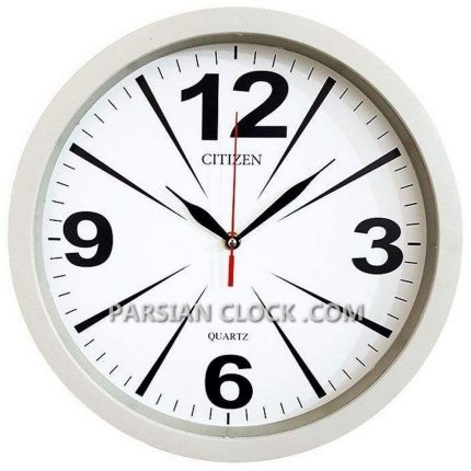 ساعت دیواری سیتیزن طرح خطی سایز 32 (1)