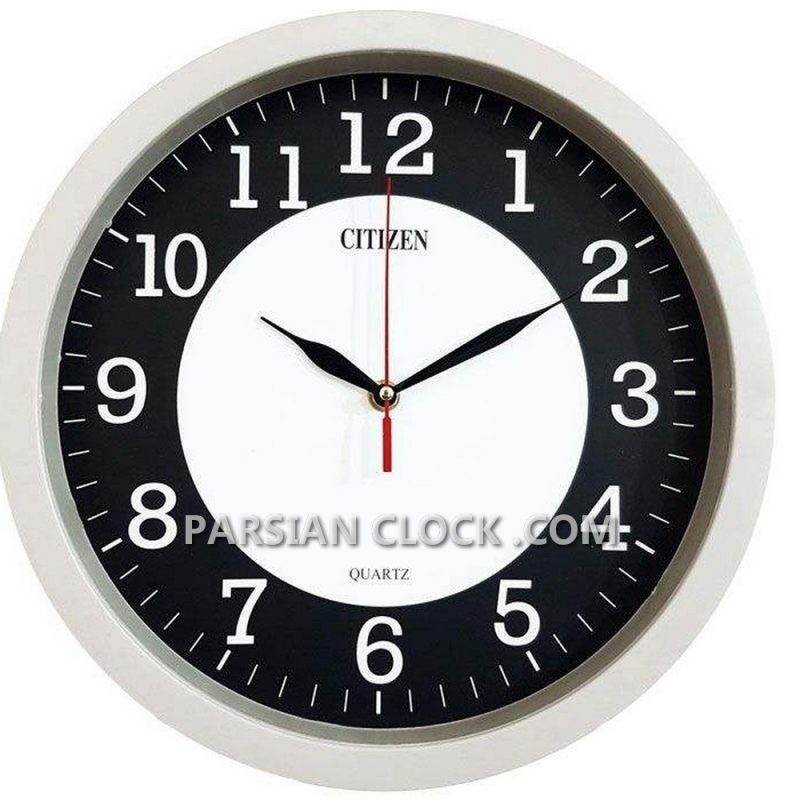 ساعت دیواری سیتیزن طرح زبرا سایز 32 (1)