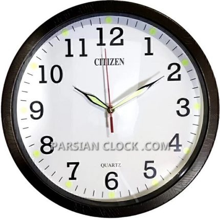 ساعت دیواری سیتیزن طرح شب نما سایز 32 (1)