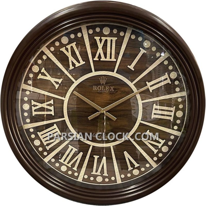 ساعت دیواری طرح رولکس کد 704