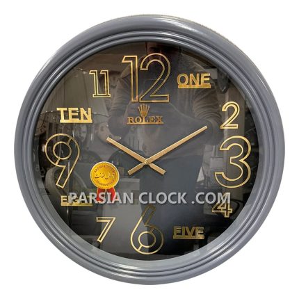 ساعت دیواری طرح رولکس کد 705 (2)